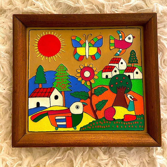 Other - Hand Painted Mosaic Art from La Palma El Salvador